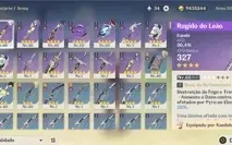 Ar 43. Kazuha c3 e heizou c6/ Banner garantido