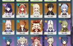 AR58 Ayaka + Arma / Nilou / Kokomi / Kazuha / Raiden Genshin