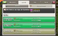 Clã nível 6 e totalmente ativo e forte