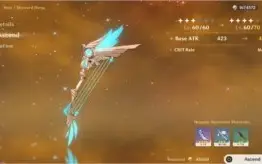 AR40 Diluc, Tartaglia, Skyward Harp, Aquila Favonia+5k Primo