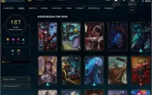 conta platina 4 lol