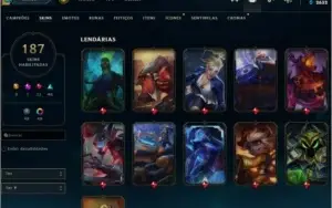 conta platina 4 lol