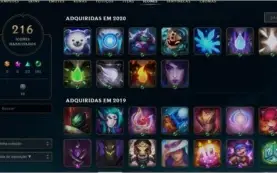 CONTA LOL DIAMANTE IV, 230 skin, 20k de essencial!