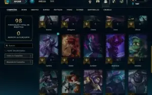 Prata 2 com 35 Champs e 6 Skins ( MAIN SUP )