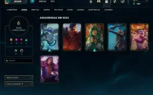 Prata 2 com 35 Champs e 6 Skins ( MAIN SUP )