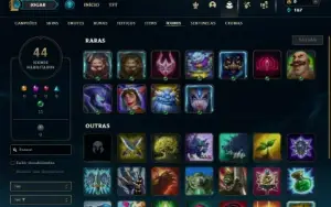 Prata 2 com 35 Champs e 6 Skins ( MAIN SUP )
