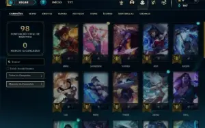 Prata 2 com 35 Champs e 6 Skins ( MAIN SUP )