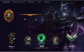 Conta League Of Legends