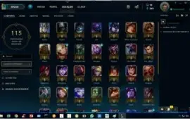 LOL - LEVEL 46 - UNRANKED SEASON 7 - FULL PRATA SEASON 8