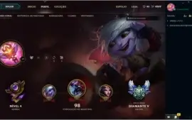 Conta Diamante 5, 39 Campeões - Mmr Bom
