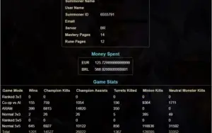 Conta LOL md10 não feita