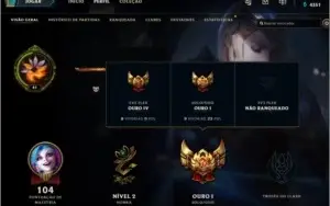 OURO 1 LEAGUE OF LEGENDS