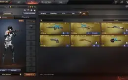 Conta CrossFire com kar vip, kukri vip + 3 colt zp + 3 cop z