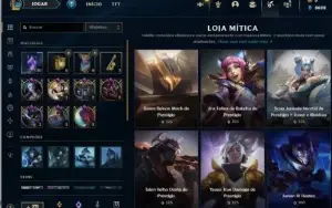Conta league of legends esmeralda 3