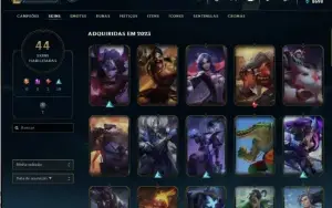 Conta league of legends esmeralda 3