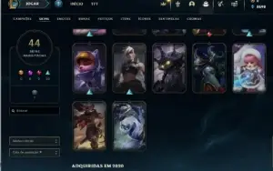 Conta league of legends esmeralda 3