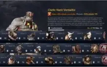 Black Desert Mobile Conta end game 11250 CP +2 Relíquia red
