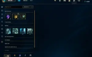 Conta PLATINA 1 - 75pdl| 55% Win - Lol (League Of Legends) E