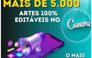 Super Pack Artes Canva +5.000 Templates | Entrega Automática
