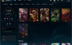 Conta Platina, Lux elementalista, 3 míticas (Muito Barato!)