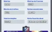 CONTA CLASH ROYALE NIVEL 13 - 265 VITÓRIAS EM GUERRAS