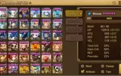 Conta SW Mid_Game - vários nat 5* - servidor Global