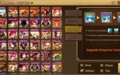 Conta SW Mid_Game - vários nat 5* - servidor Global