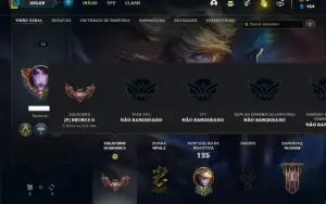 Conta bronze 2 com 35 Champs e 9 Skins + 6 Espolios