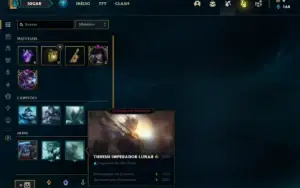 Conta bronze 2 com 35 Champs e 9 Skins + 6 Espolios