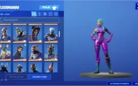 Vendo conta Fortnite com skins raras.