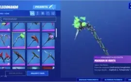 Vendo conta Fortnite com skins raras.