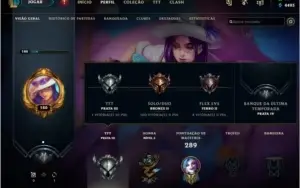 Conta - League of Legends