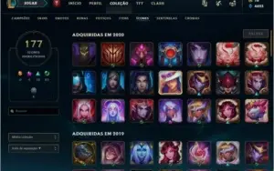Conta - League of Legends