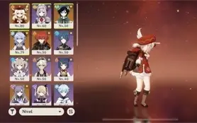 Ar46. Klee c2 + orações, ganyu, venti, Noelle c6