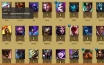Conta league of legends platina