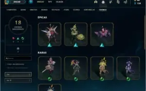 Conta D4 com Twich medieval e Warwick Cinzento (MAIN SUP)