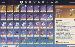 Navia C3 + Bis + Ayaka + Bis + Pity 50 + 21 Tiros+Aniv Livre