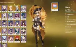 Navia C3 + Bis + Ayaka + Bis + Pity 50 + 21 Tiros+Aniv Livre