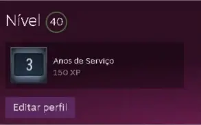 conta level 40 com Cs go prime 3 medalhas