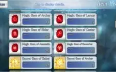Conta Fate Go SSR SR + ITENS