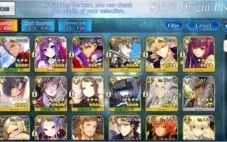 Conta Fate Go SSR SR + ITENS