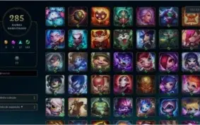 Vendo conta LOL 512 skins