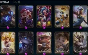 Vendo conta LOL 512 skins