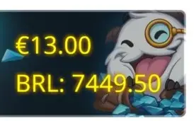 Vendo conta LOL 512 skins