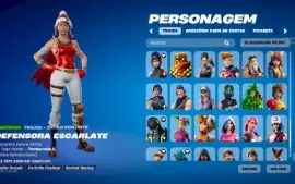 Conta fortnite +400, skin season 1