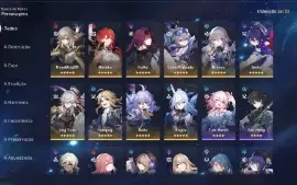 StarRail 69 Com Jingliu, SeeleE1, Silver Wolf Entre Outros
