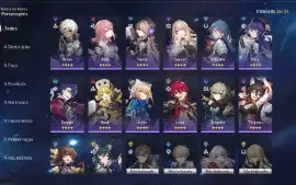StarRail 69 Com Jingliu, SeeleE1, Silver Wolf Entre Outros