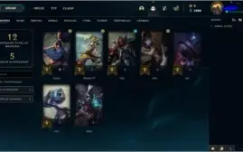 CONTAS LOL / LEVEL 18 SMURF /
