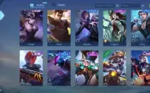 Conta ML com 316 skins e todos os heróis desbloqueados