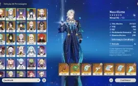 GENSHIN IMPACT - AR59, 32T5 Baizhu C1 + Bis,Yelan C1,Xianyun
